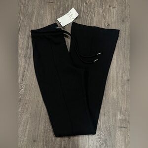 BRAND NEW WITH TAGS Black Zara Flare Pants / Sweatpants Size Small